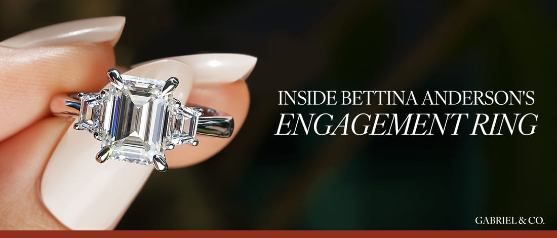 Bettina Anderson engagement ring
